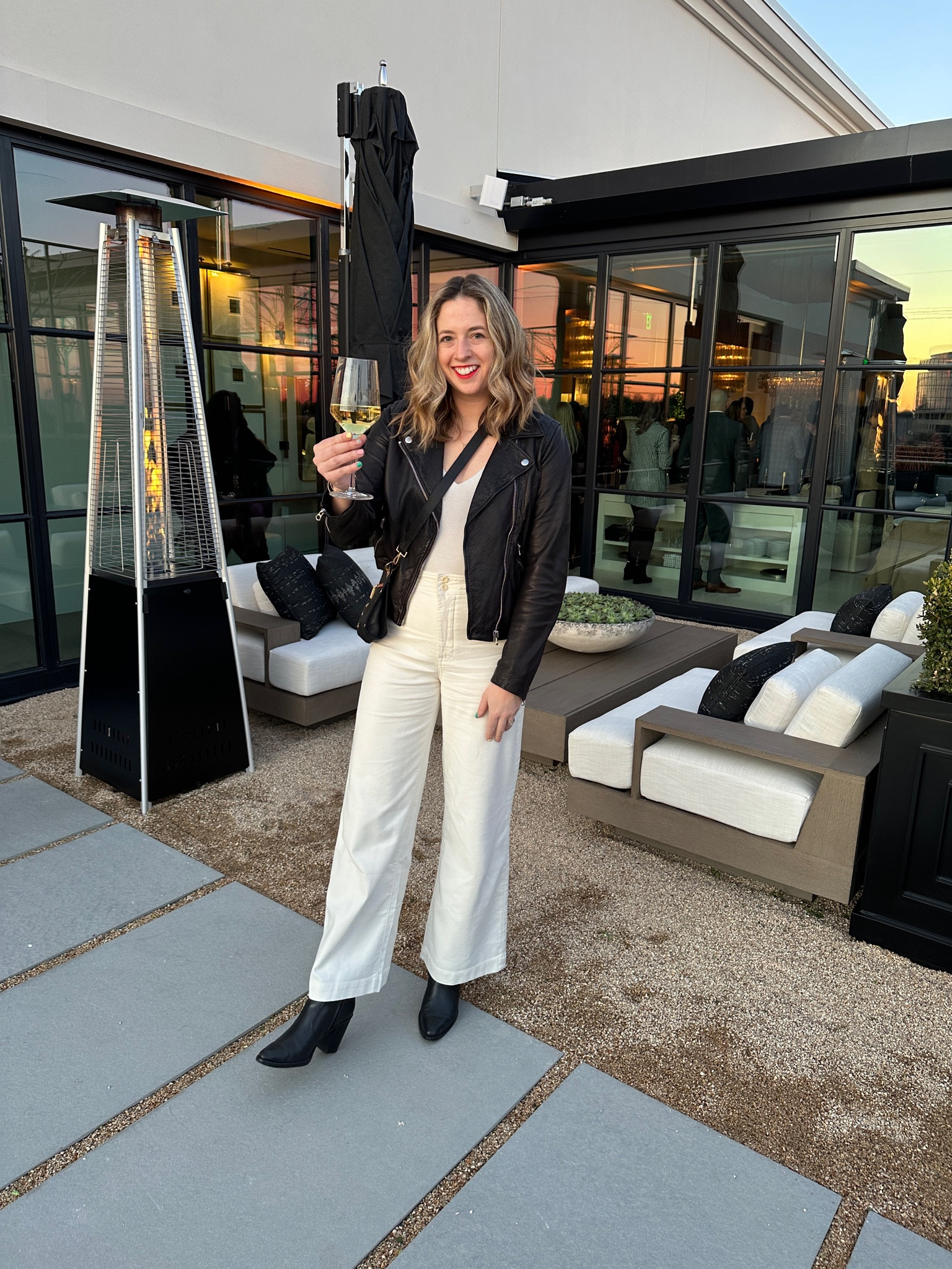 This is likely the most expensive outfit I have but I’m working on investing in classic pieces. Large in the body suit, 32 in the pants, large in the jacket  

#LTKmidsize #LTKstyletip #LTKparties