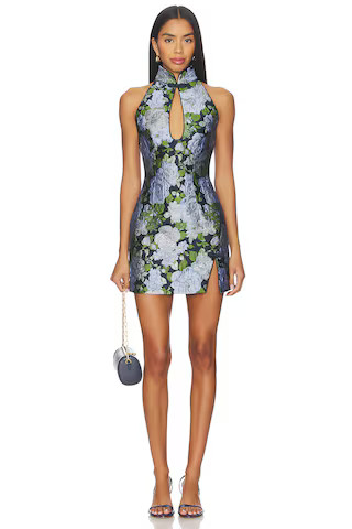 SAU LEE Eva Dress in Blue Multi from Revolve.com | Revolve Clothing (Global)