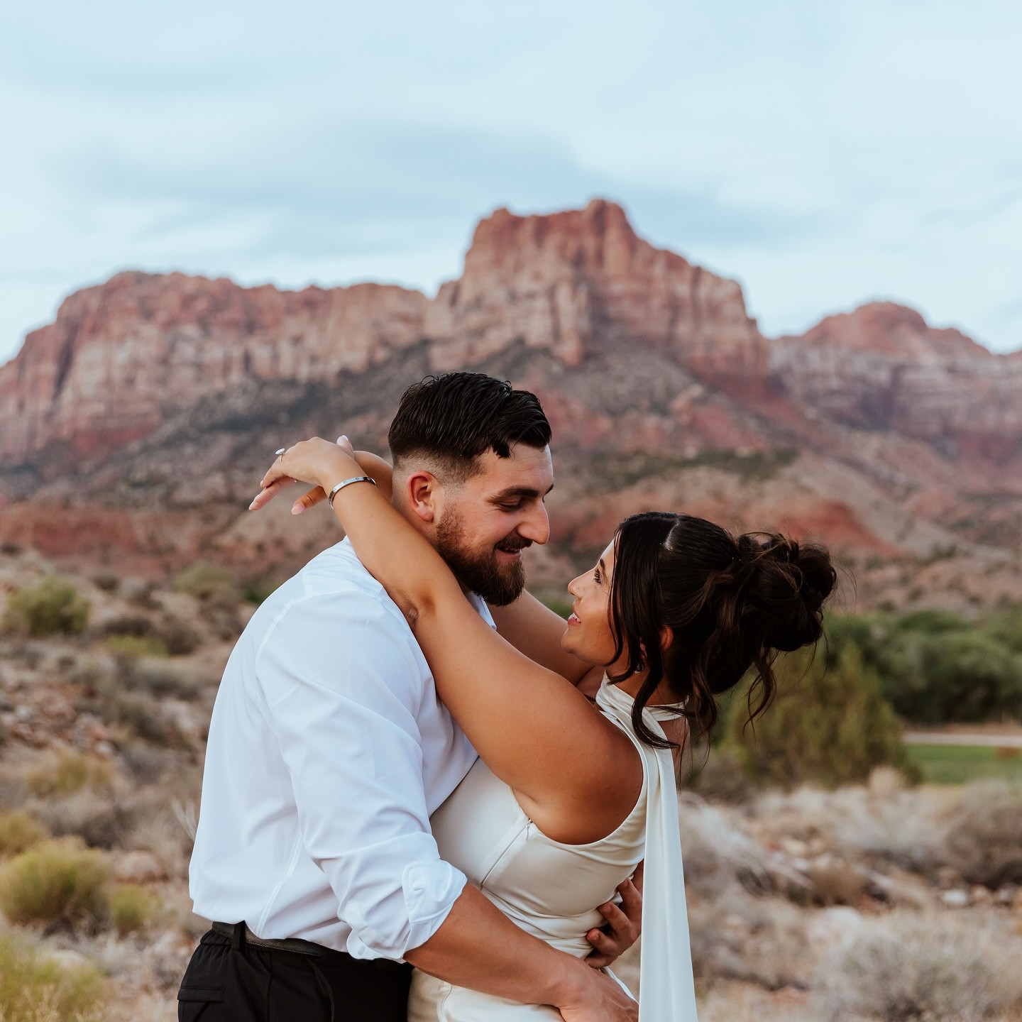 Still not over how perfect our engagement photos turned out!! 🥹💍🤍