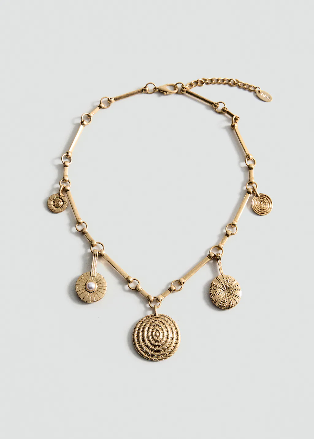 Mixed bead necklace | MANGO (UK)