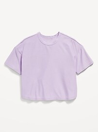 Cloud 94 Soft Go-Dry Cool Cropped T-Shirt for Girls | Old Navy (US)