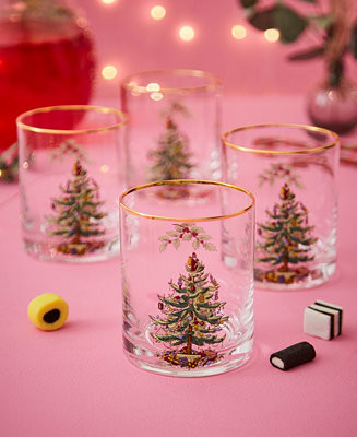 Christmas Tree Collection Glassware Collection | Macy's