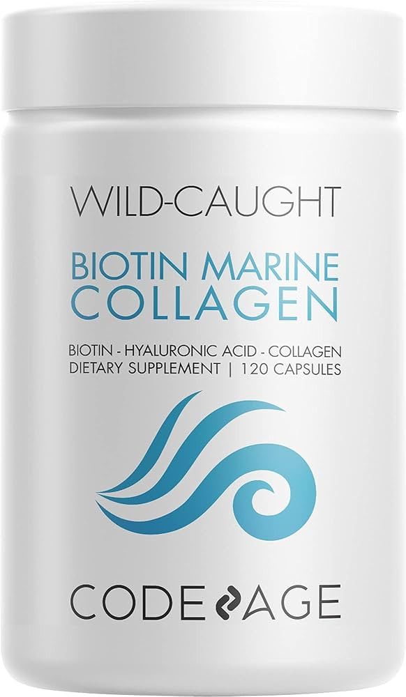 Codeage Marine Collagen Peptides – Hydrolyzed Fish Collagen Protein Supplement, 10,000mcg Bioti... | Amazon (US)