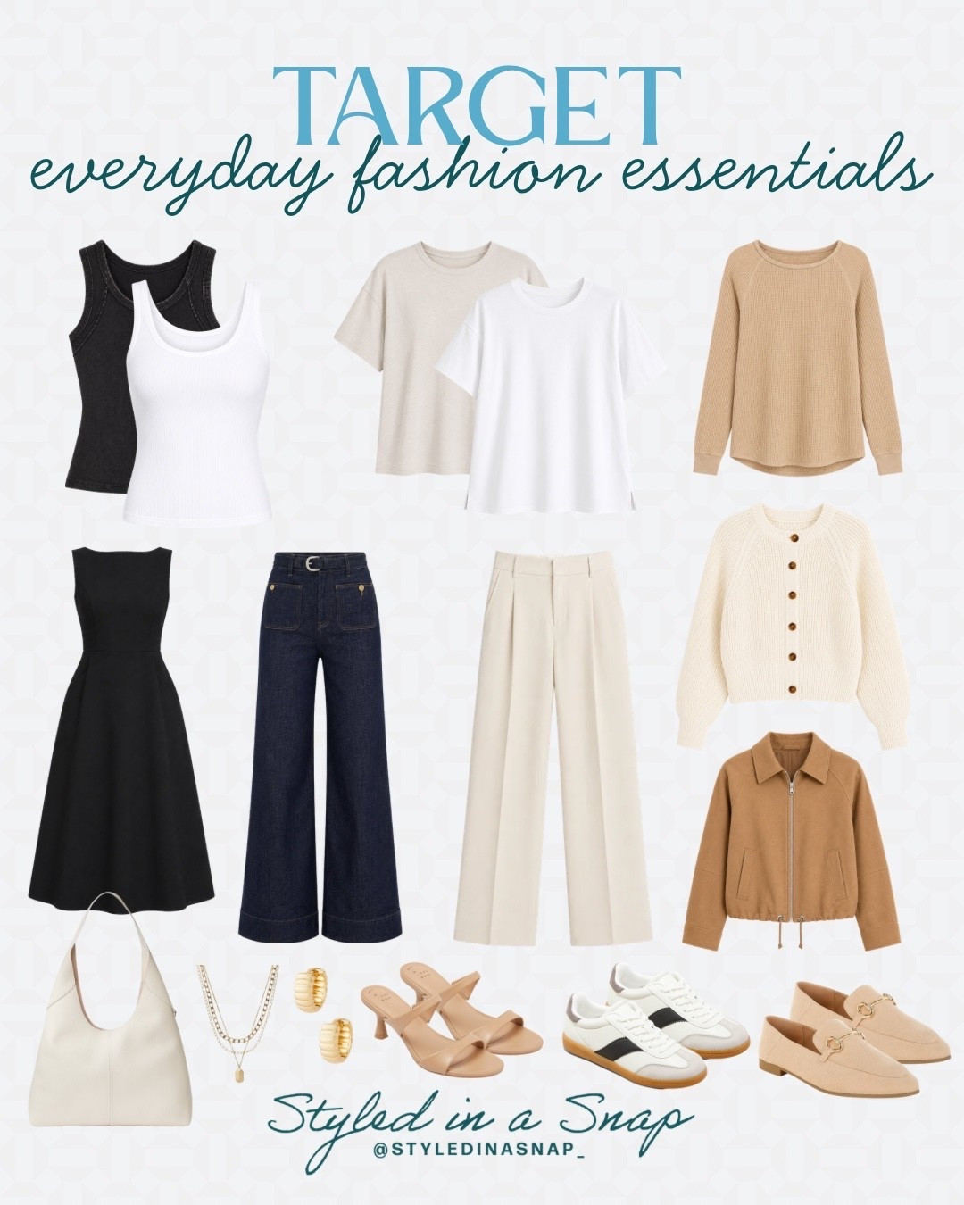 ✨✨Target everyday fashion essentials! ￼

#LTKSeasonal #LTKOver40