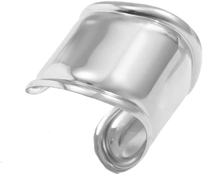 COLORFUL BLING Chunky Gold Silver Open Wide Hammered Wrist Cuff Bangle Adjustable Hollow Leaf Flo... | Amazon (US)