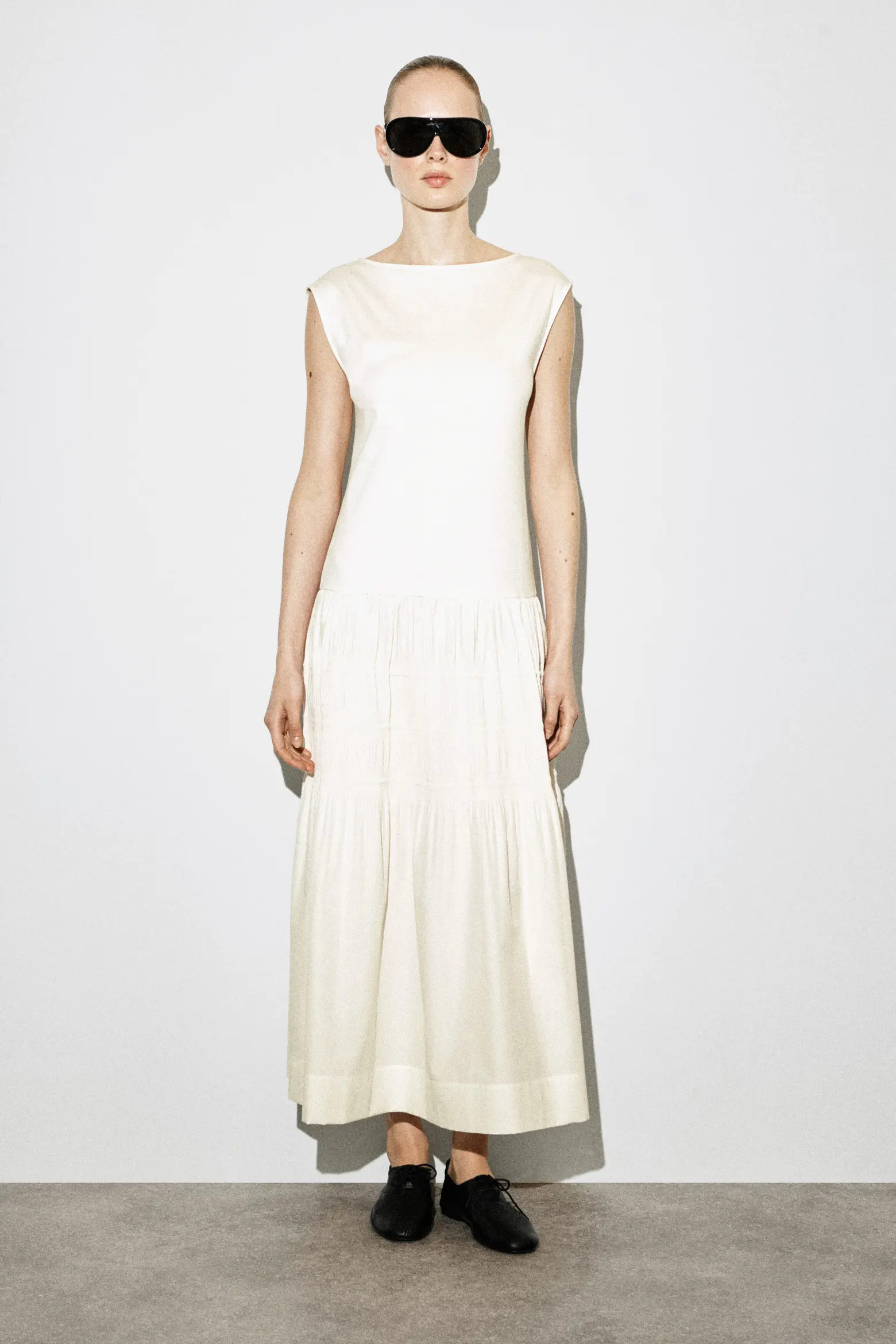 Tiered Gathered Midi Dress (Women) | Nordstrom | Nordstrom