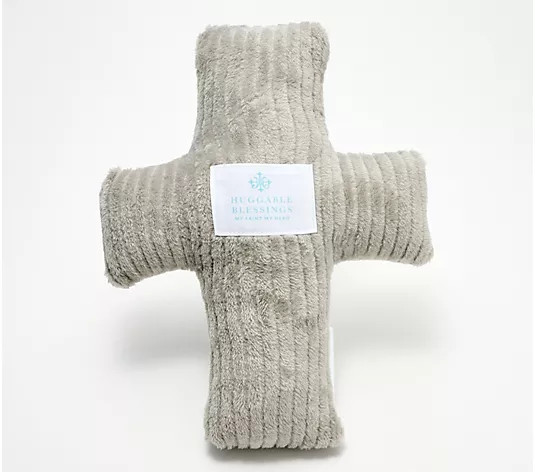 My Saint My Hero Huggable Blessings Weighted Pillow | QVC