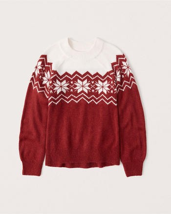 Boyfriend Crewneck Sweater | Abercrombie & Fitch (US)