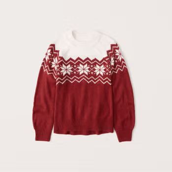 Boyfriend Crewneck Sweater | Abercrombie & Fitch (US)