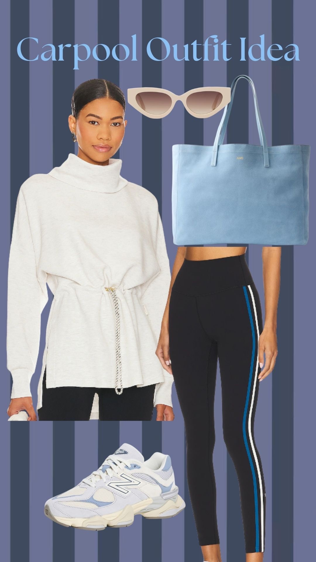 Carpool Outfit Idea!
Varley Pullover, Splits59 Leggings, New Balance Sneakers, Cream Sunglasses, Suede Tote!

#LTKStyleTip #LTKActive #LTKSeasonal