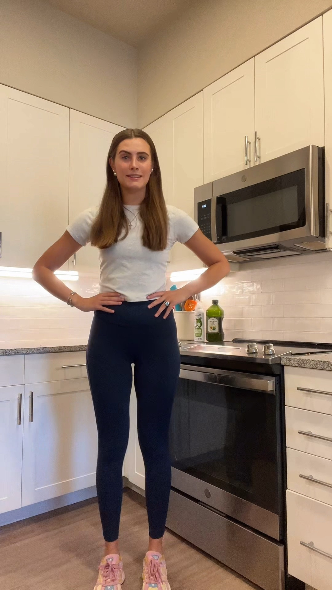 Workout OOTD!!! This Athleta signature ribbed cropped baby tee is my absolute favorite!! I own it in 5 colors! Wearing a size medium for reference🤍✨

Athleta, lululemon, new balance, casual outfit, activewear, athleisure, workout outfit, baby tee, sporty fashion, leggings, workout outfit, sporty fashion, fitness, athletic outfit 


#LTKActive #LTKootd #LTKfitnessgoals