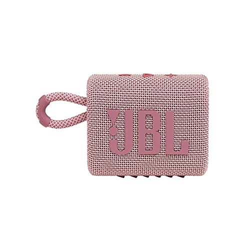 JBL Go 3: Portable Speaker with Bluetooth, Built-in Battery, Waterproof and Dustproof Feature - P... | Amazon (US)