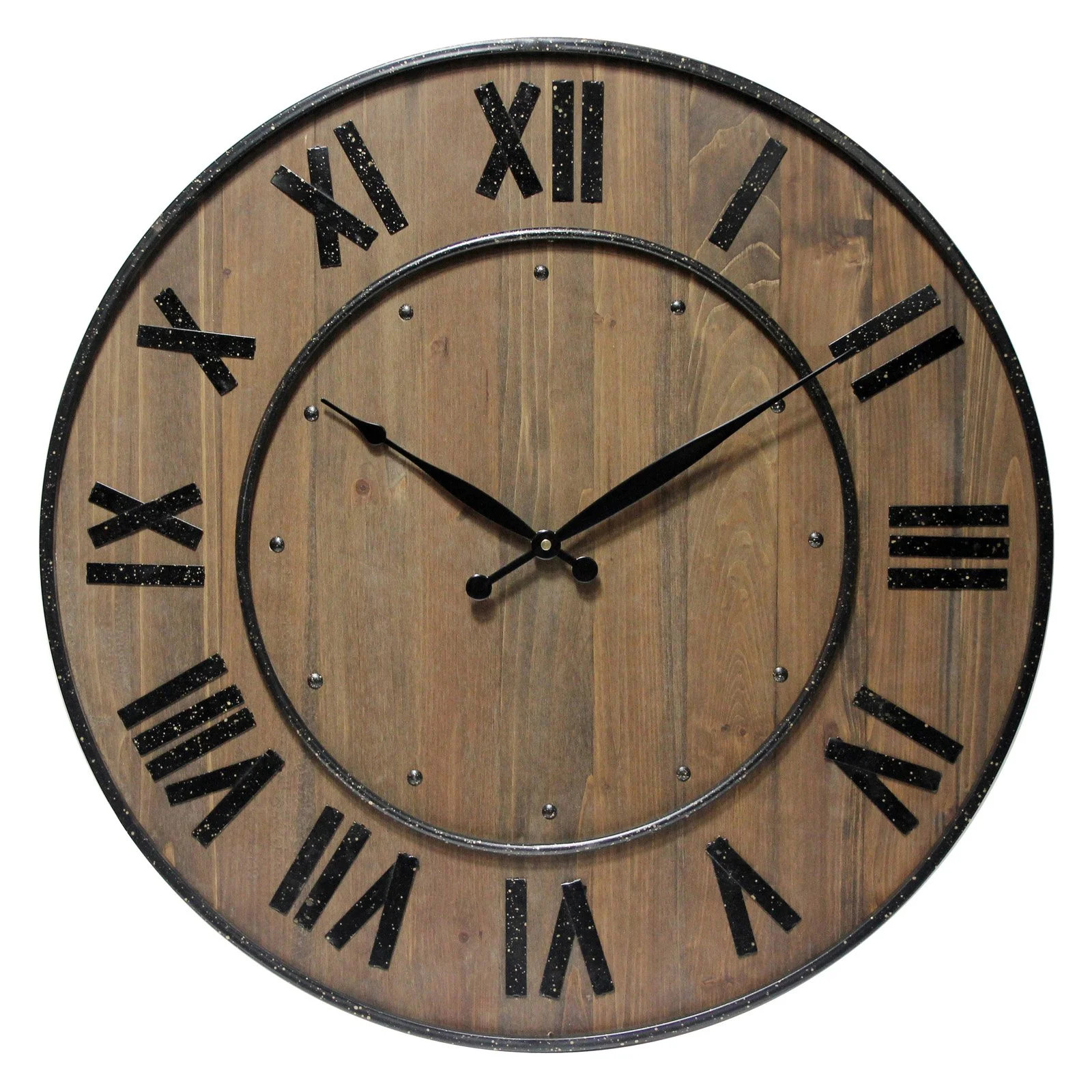 Infinity Instruments Wine Barrel 24 in. Wall Clock | Walmart (US)