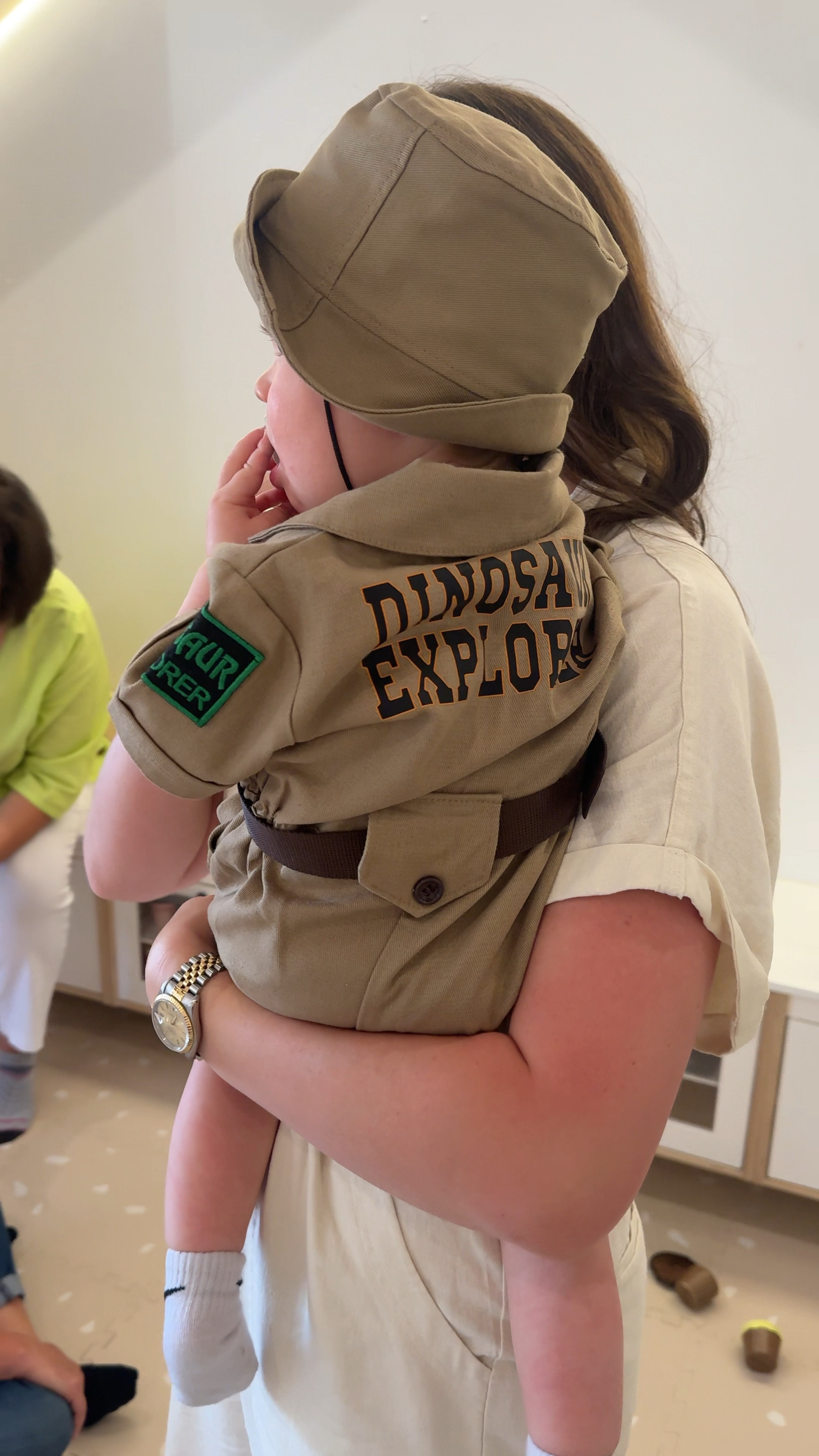 Custom Dino explorer outfit for Dino themed birthday party!

Wearing true size in my jumpsuit!