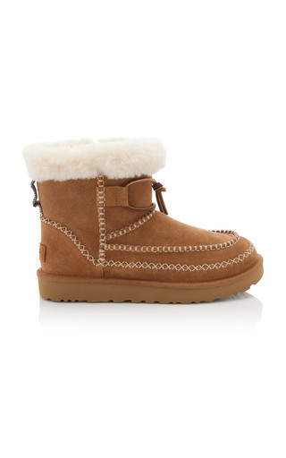 Classic Alpine Mini Shearling Sheepskin Ankle Boots | Moda Operandi (Global)