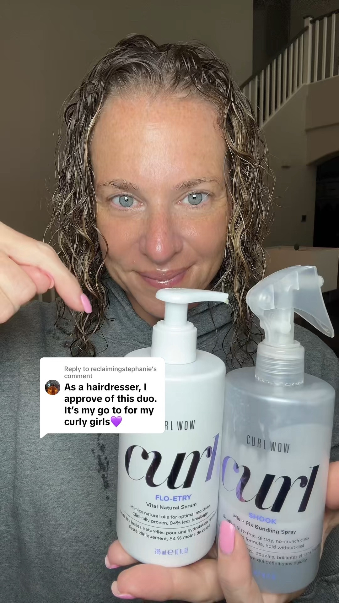 When pros are backing this up, you know it's legit! #curlyhair #curlwow #curlwowbundle #curlwowshook #curlwowfloetry #nocrunchcurls
#hydratedcurls #curlyhairroutine@curlwowofficial

#LTKBeauty