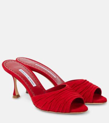 Pirua 70 suede pumps | Mytheresa (INTL)