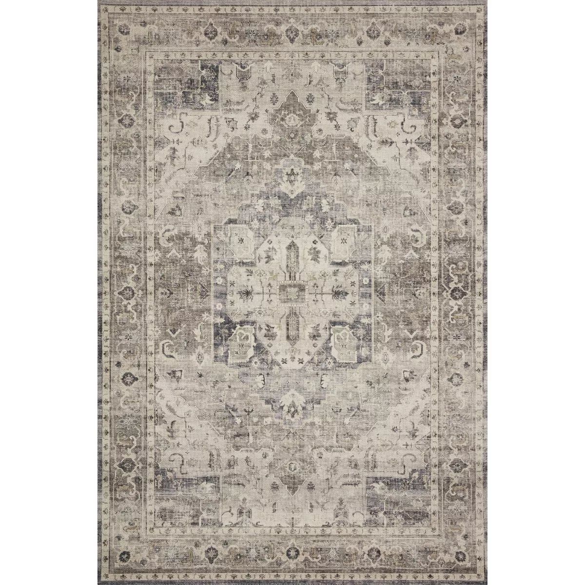 Hathaway Rug Steel Gray/Ivory - Loloi Rugs | Target