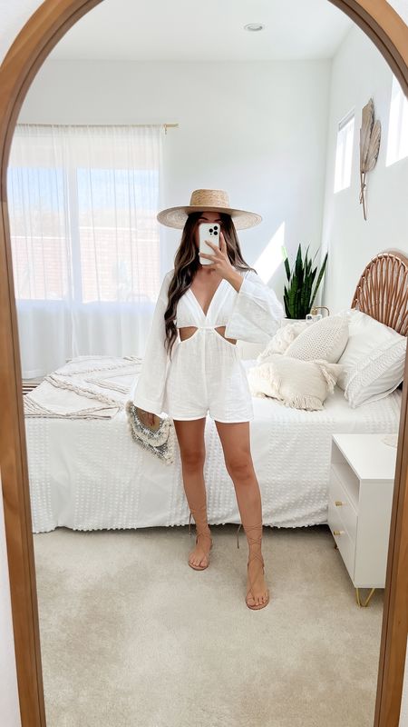 Vacation outfit

// resort wear, resort outfit, travel outfit, swim cover up, swimsuit cover up, beach cover up, romper, straw hat, beach hat, coin clutch, lace-up sandals, Revolve, Lulus, neutral outfit, neutral fashion, neutral style, Nicole Neissany, Neutrally Nicole, neutrallynicole.com (3.17)

#LTKSeasonal #LTKshoecrush #LTKitbag #LTKstyletip #LTKfindsunder50 #LTKfindsunder100 #LTKtravel #LTKsalealert