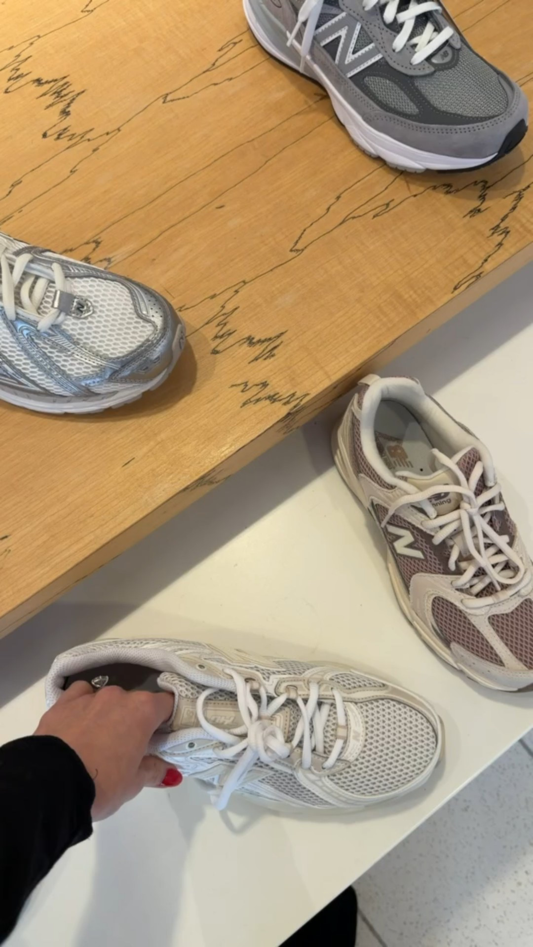 New balance, women’s sneakers, gym shoes, Annabrstyle 

#LTKSeasonal #LTKfitnessgoals #LTKActive