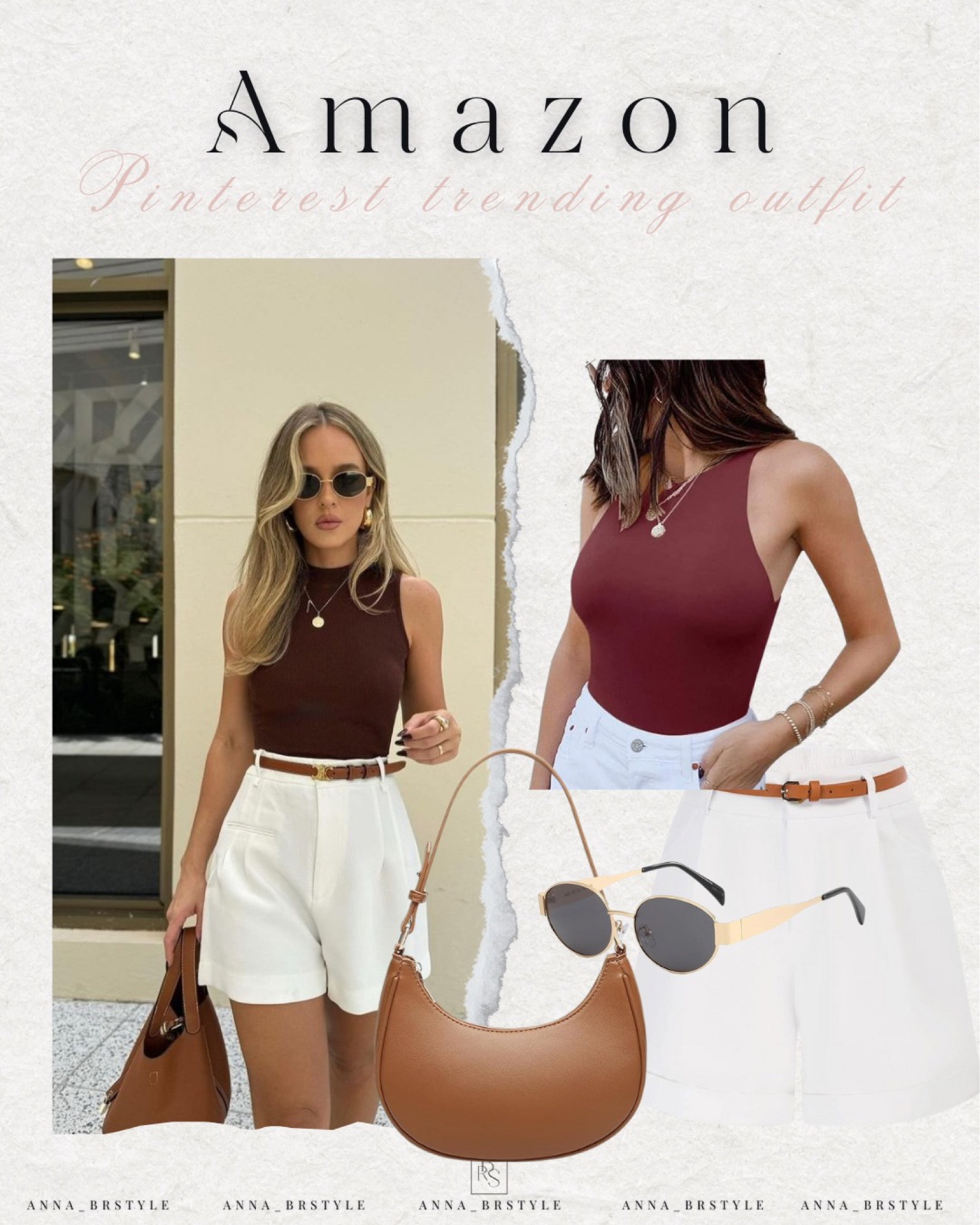 Summer look, summer outfit, bodysuit, summer shorts

#LTKFindsUnder50 #LTKFindsUnder100