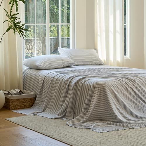 Amazon.com: DOZ Sheet Set, 100% Viscose derived from Bamboo, Organically Grown, Buttery Soft, Coo... | Amazon (US)
