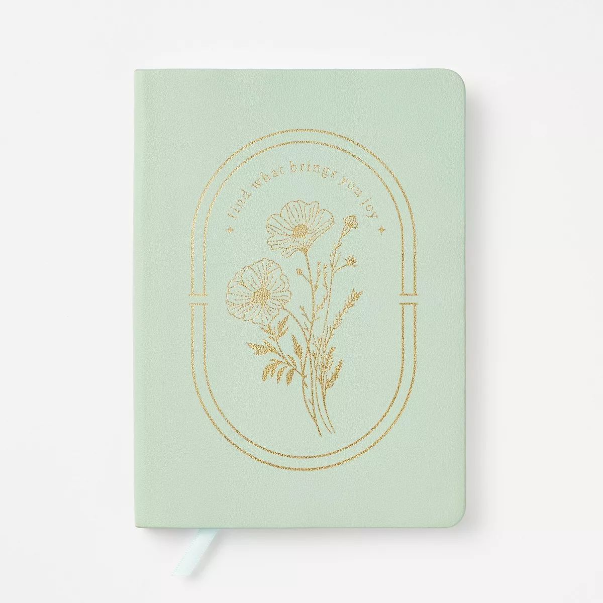 156pg Ruled Journal 7"x5.2" Mother's Day Green - Threshold™ | Target