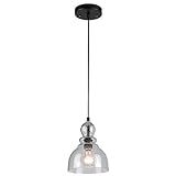 Westinghouse Lighting 6100800 Adjustable Indoor Mini-Pendant Light, Oil Rubbed Bronze Finish with Ha | Amazon (US)