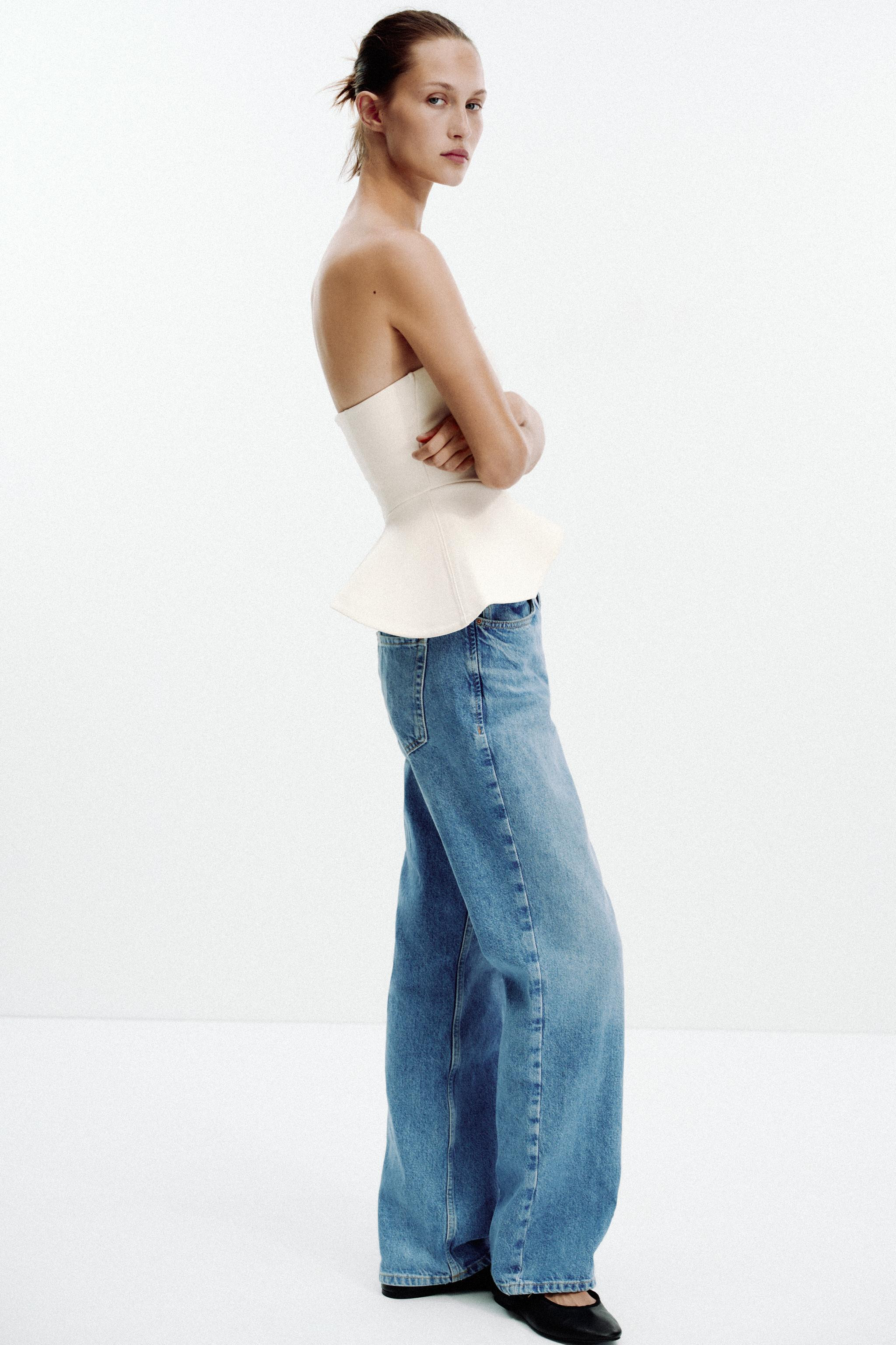 INTERLOCK BANDEAU TOP | Zara UK