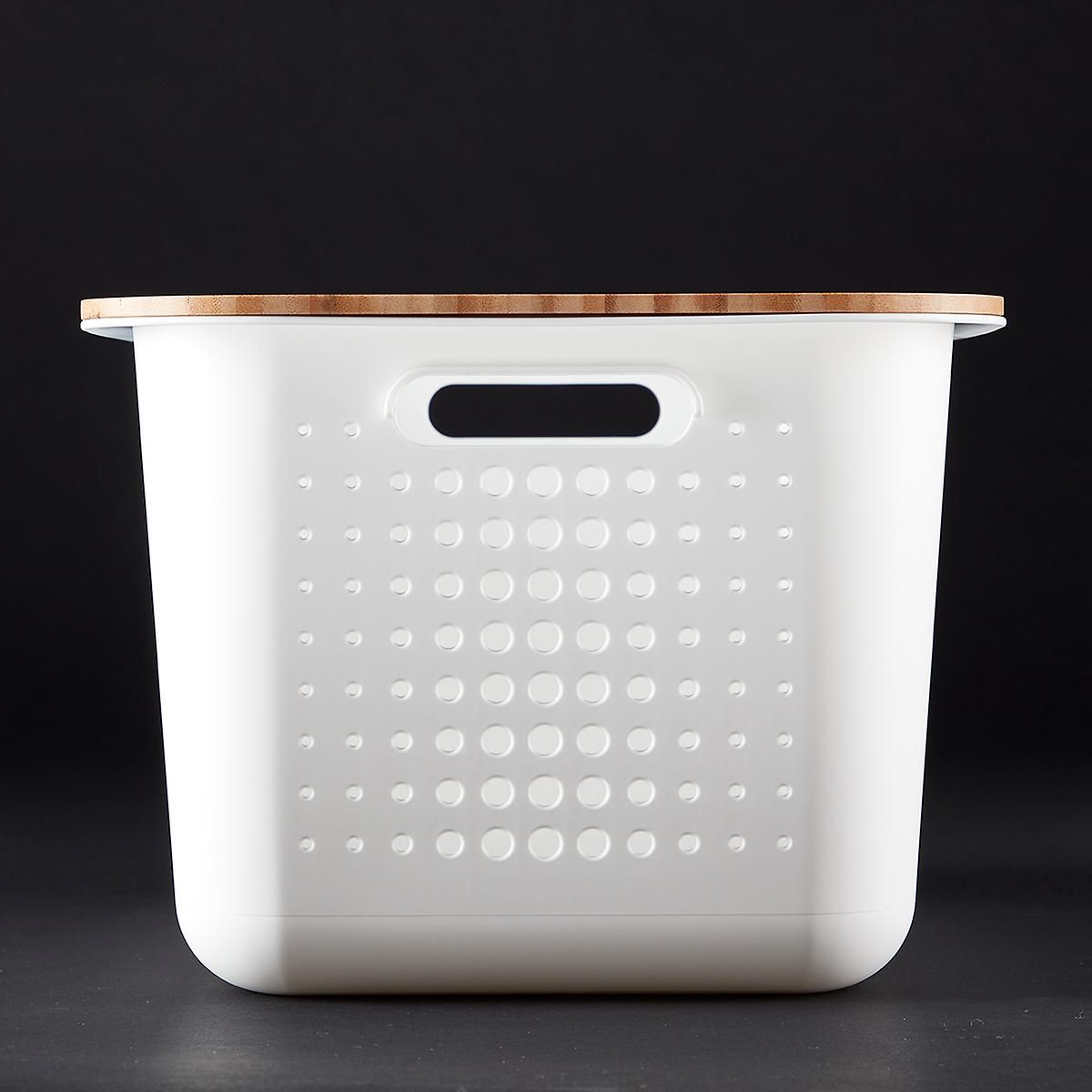 Nordic Storage Baskets with Handles | The Container Store