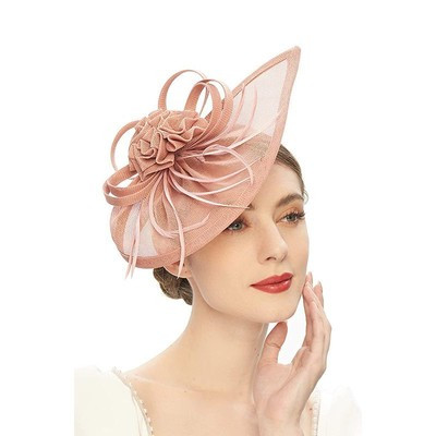 Vintage Fascinator Hat Women Feather  Headband Kentucky Derby Bridal | eBay US
