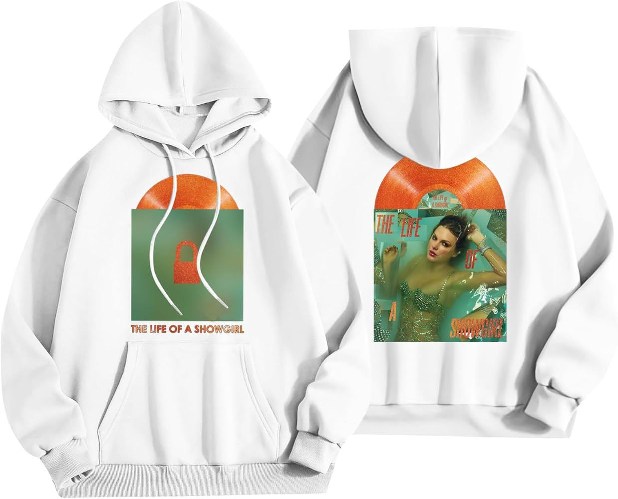 Hoodies For Women The Life Of A Showgirl Sweatshirts Print Lightweight Long Sleeve Pullover With ... | Amazon (US)