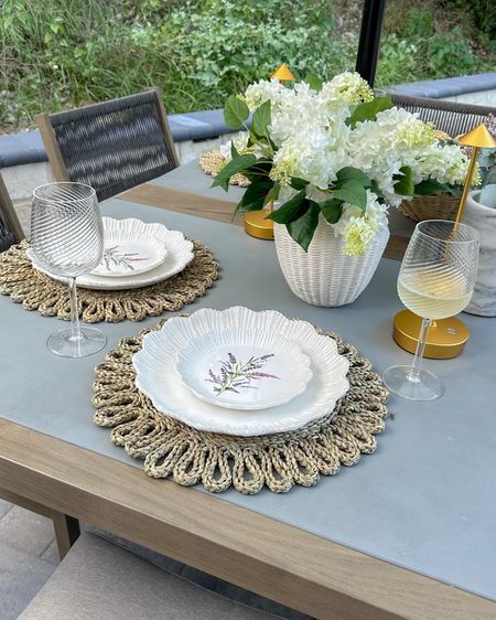 Summer outdoor tablescape and dinner party inspo 🥰

#LTKHome #LTKStyleTip #LTKFindsUnder50