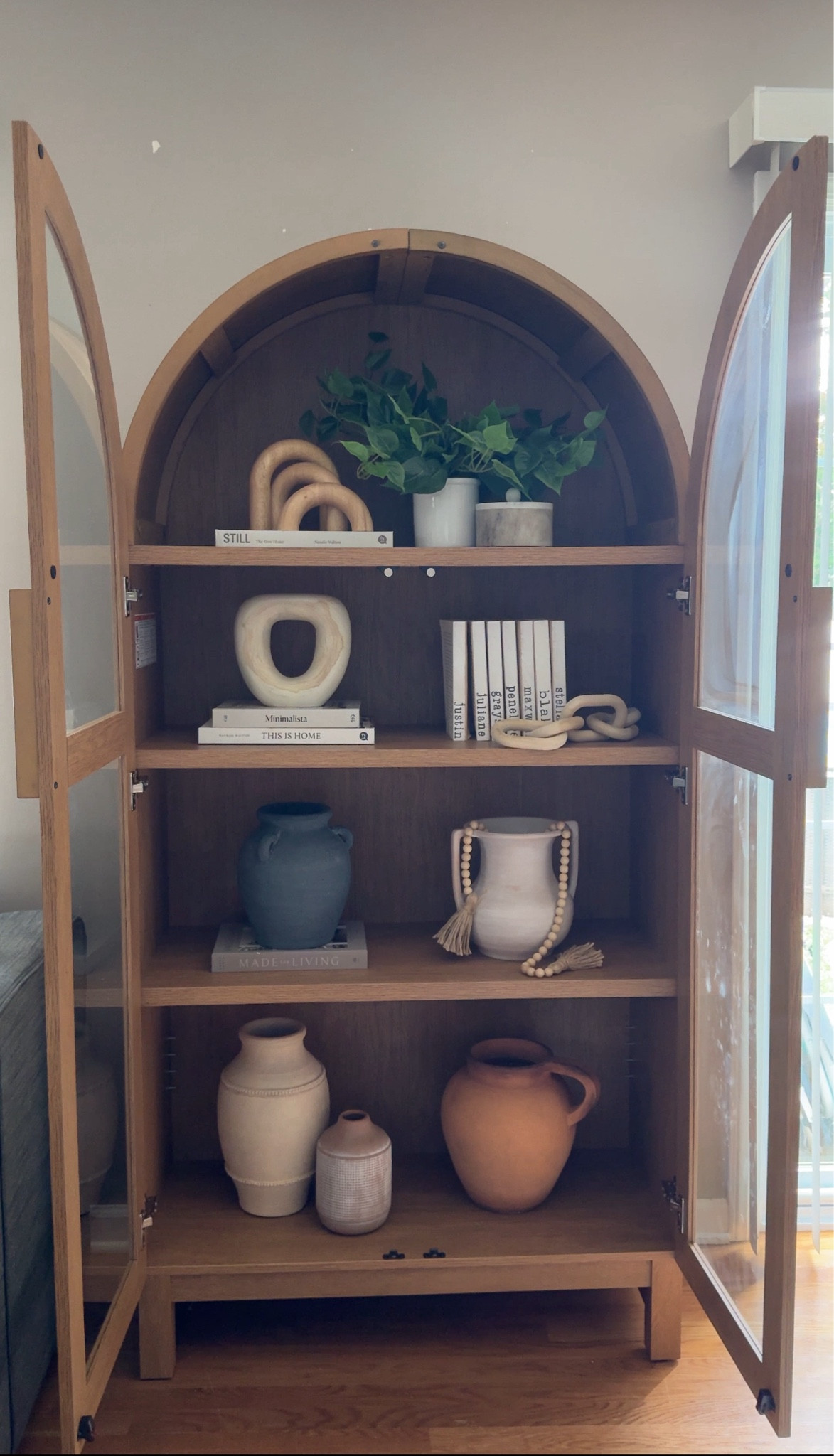 Obsessed with my #walmart arc cabinet #LTKxWalmart 

#LTKStyleTip #LTKHome