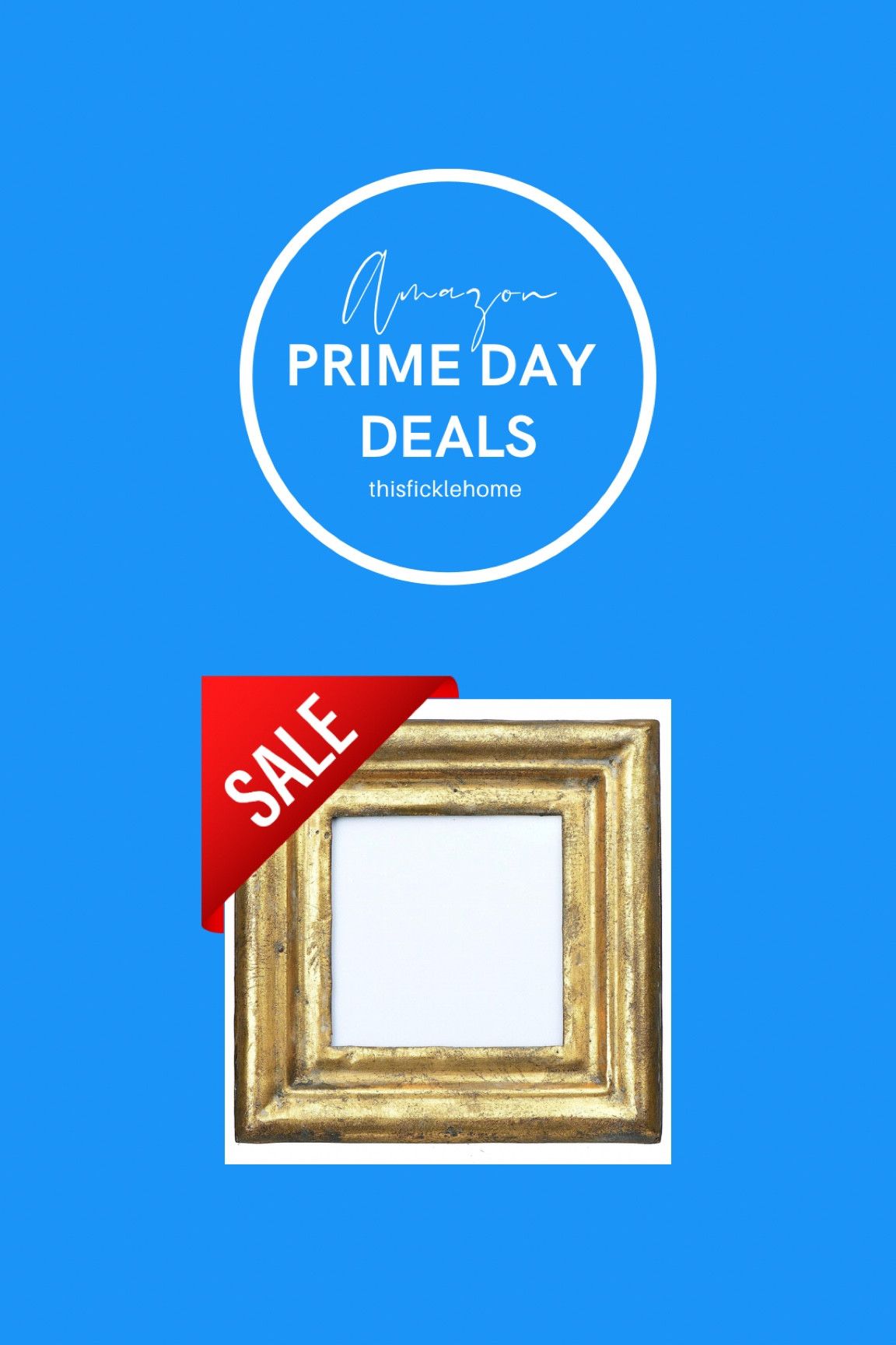 Creative co-op antique gold square picture frame, shelf decor, Amazon prime day.

#LTKsalealert #LTKxPrimeDay #LTKhome