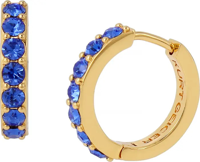 Crystal Huggie Hoop Earrings | Nordstrom