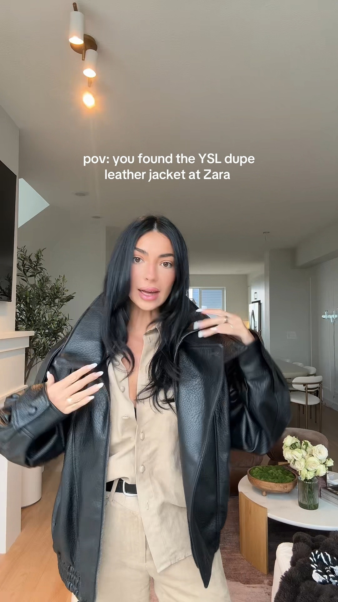 YSL leather jacket dupe from Zara 

#LTKfall #LTKcanada #LTKwinter