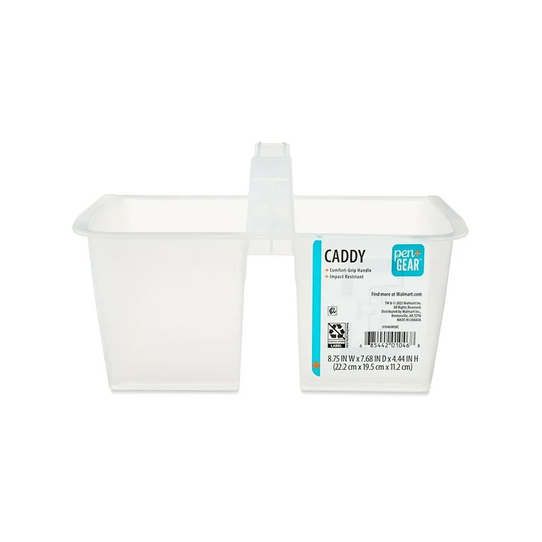 Pen+Gear Supply Caddy, Clear | Walmart (US)