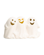 Led Ceramic Trio Of Ghosts | Halloween | Marshalls | Marshalls
