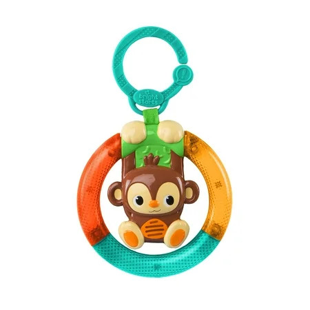 Bright Starts Shake & Glow Monkey Activity Take-Along Toy with Lights and Sounds, Ages 3 months + | Walmart (US)