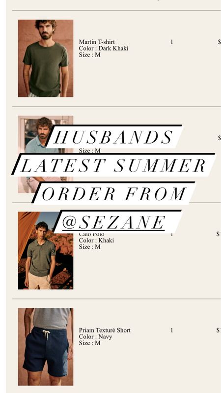 Men's summer clothes for my husband

#LTKFindsUnder100 #LTKStyleTip #LTKMens