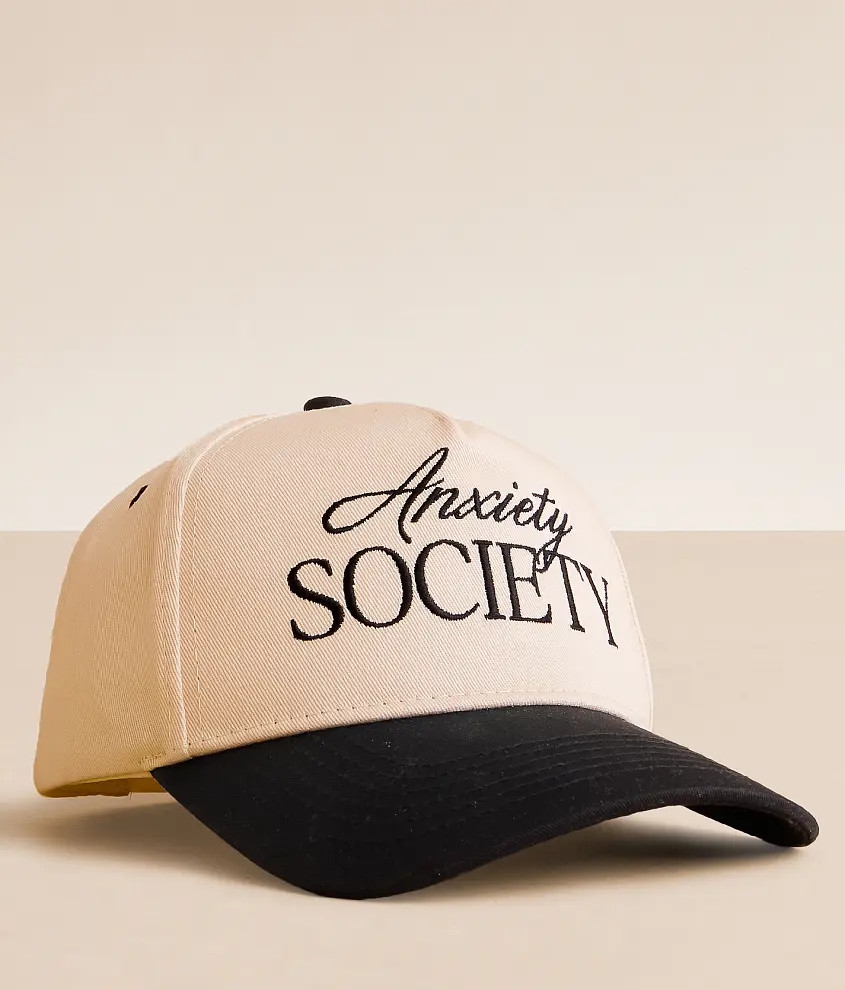 Anxiety Society Baseball Hat | Buckle