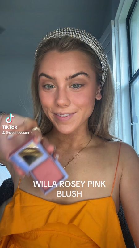 Willa soft rosey pink blush from Benefit Cosmetics. #benefitcosmetics #blush #powderblush #blushhack #blushtrend #blushmakeup #makeup #beauty #crystah #pinkblush #blushaholic #satinblush #tiktokshop #ttsacl #tiktokshopmakeup #starbeauty #makeuphacks #makeuptips

#LTKbeauty #LTKVideo #LTKfindsunder50