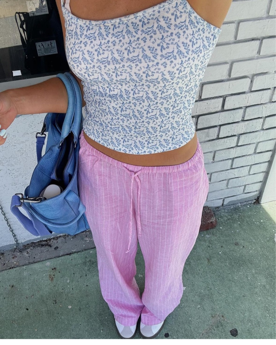 comfy outfits that border on pajamas are my fav kind of outfits hahah — grey bandit code: nat15

linen pants, summer outfit, purse, adidas sambas, comfy outfit

#LTKStyleTip #LTKU #LTKSeasonal