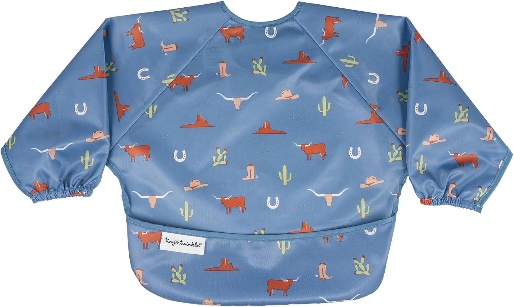 Tiny Twinkle Mess Proof Baby Bib, Full Sleeve Bib Outfit, Waterproof Bib for Toddlers, Machine Wa... | Amazon (US)