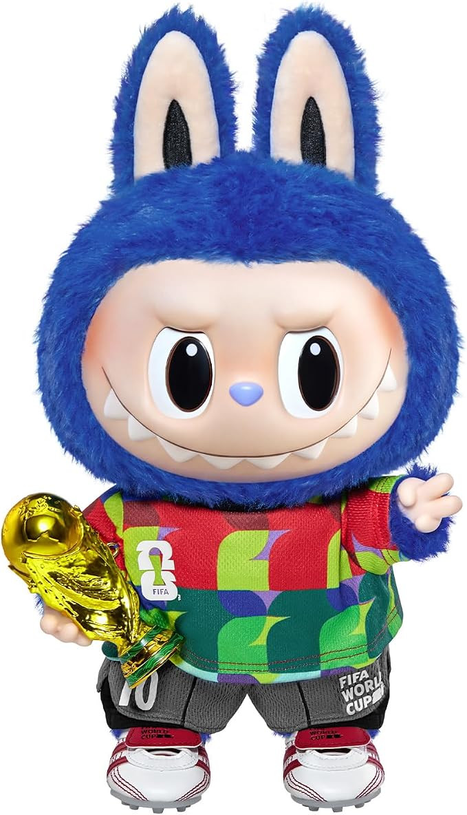 POP MART THE Monsters × FIFA Series - Catch the Win Vinyl Plush Doll, Big Labubu with FIFA World... | Amazon (US)