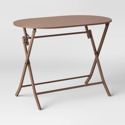 Purcell Folding Patio Bistro Table Brown - Threshold™ | Target