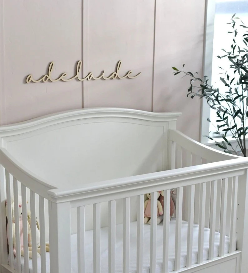 Personalized Baby Name Sign | Nursery Wall Decor - Etsy | Etsy (US)