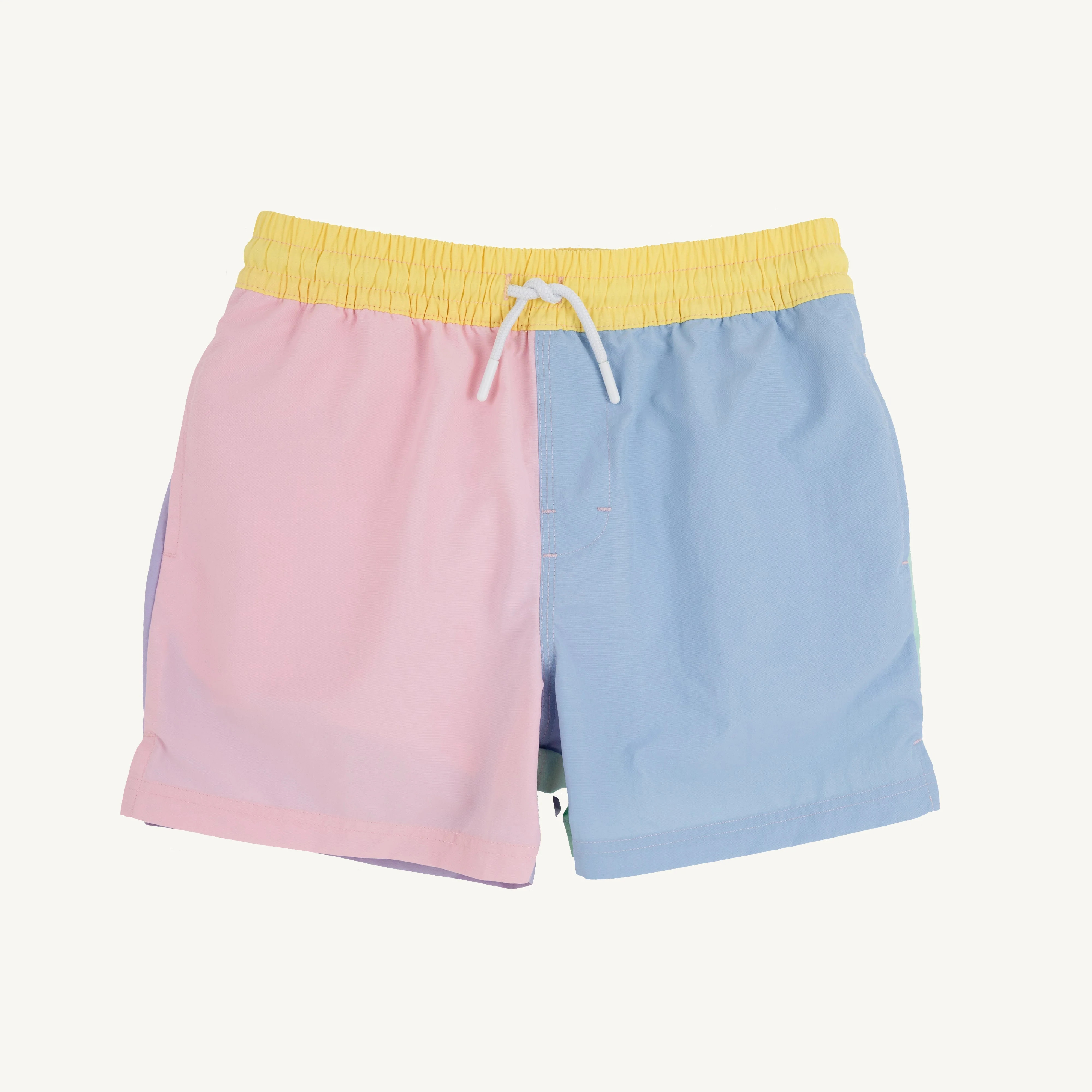Country Club Colorblock Trunks - Pastel Perfection with Worth Avenue W | The Beaufort Bonnet Company