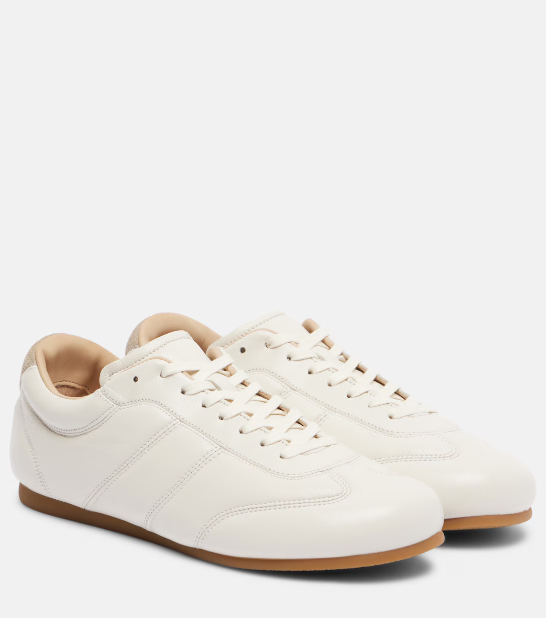 Soft Runner leather sneakers | Mytheresa (UK)